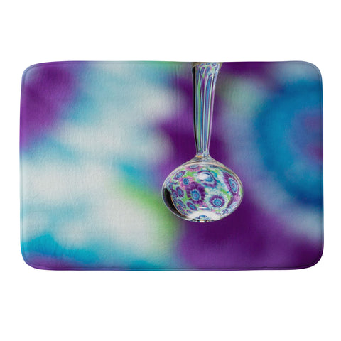 Barbara Sherman Tie Dye Memory Foam Bath Mat