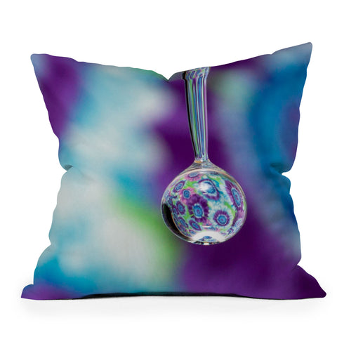 Barbara Sherman Tie Dye Throw Pillow