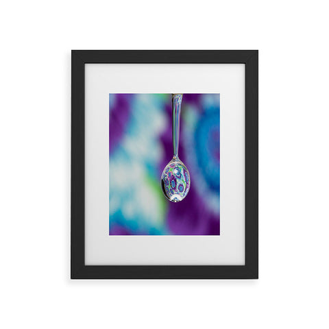 Barbara Sherman Tie Dye Framed Art Print