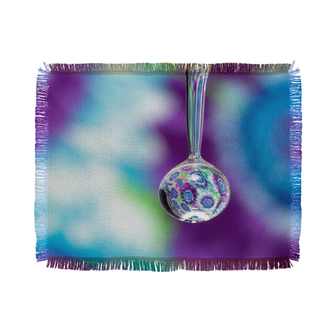 Barbara Sherman Tie Dye Throw Blanket