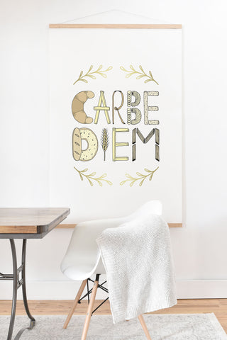 Barlena Carbe Diem Art Print And Hanger