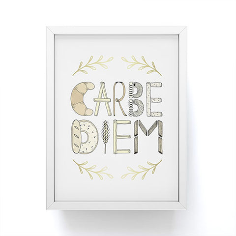 Barlena Carbe Diem Framed Mini Art Print