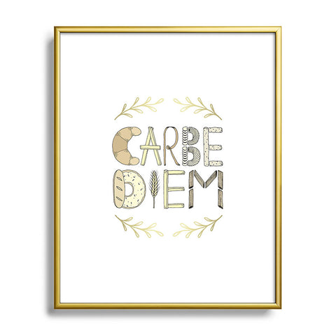 Barlena Carbe Diem Metal Framed Art Print
