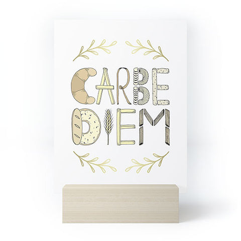 Barlena Carbe Diem Mini Art Print