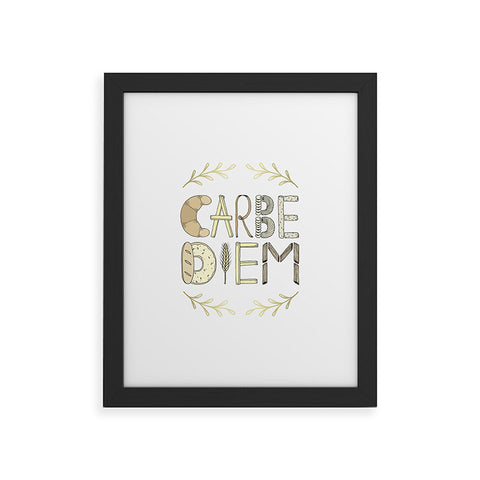 Barlena Carbe Diem Framed Art Print