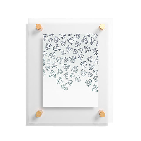 Barlena Diamond Shower Floating Acrylic Print
