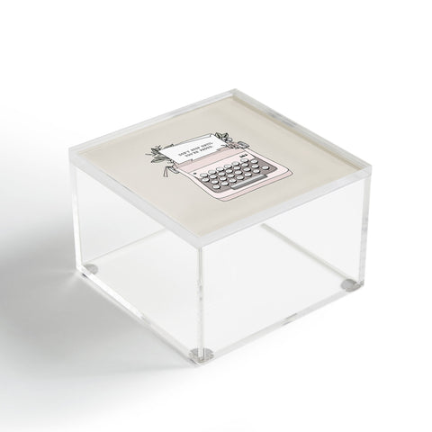 Barlena Dont Stop Acrylic Box