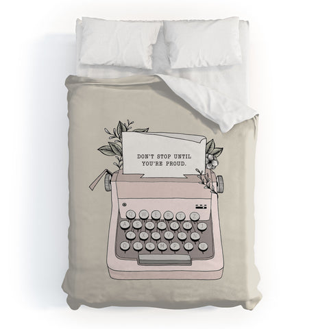 Barlena Dont Stop Duvet Cover