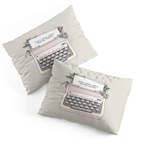 Barlena Dont Stop Pillow Shams