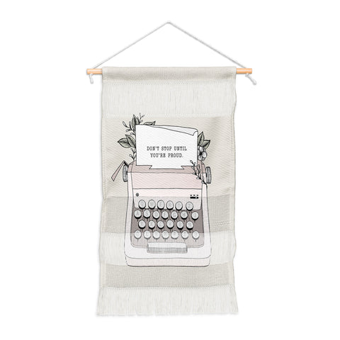 Barlena Dont Stop Wall Hanging Portrait