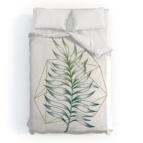 Barlena Geometry and Nature I Duvet Cover