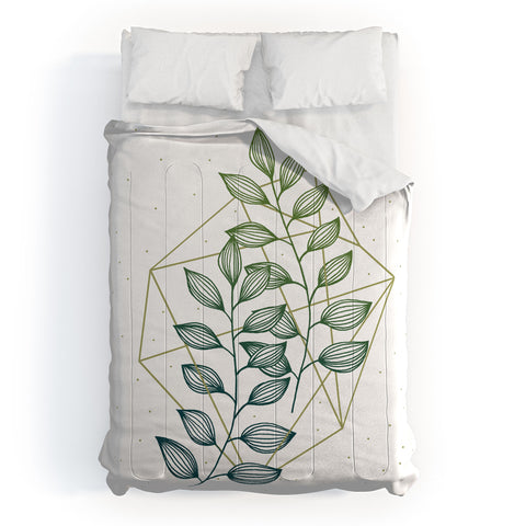 Barlena Geometry and Nature III Comforter