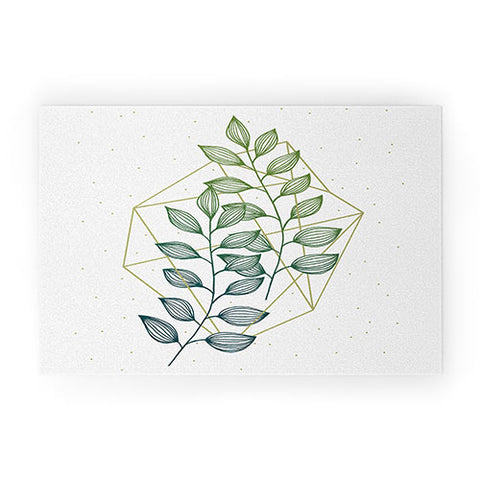 Barlena Geometry and Nature III Welcome Mat