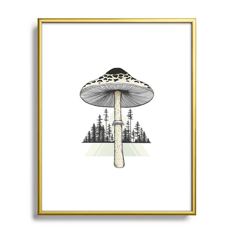 Barlena Growth Metal Framed Art Print