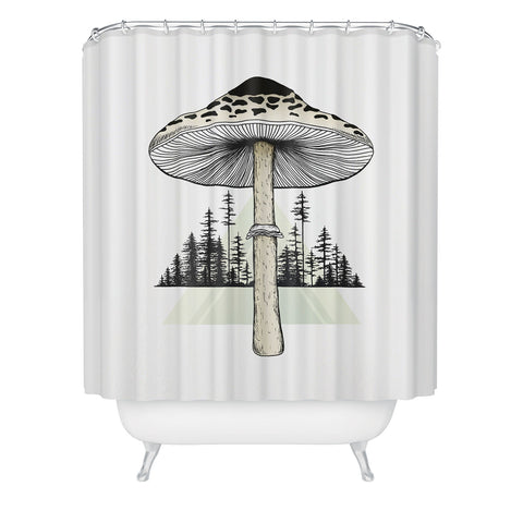 Barlena Growth Shower Curtain