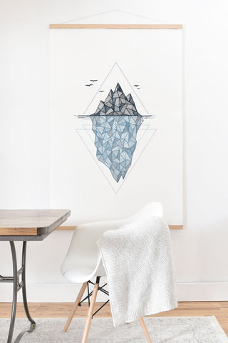 Barlena Iceberg Art Print And Hanger