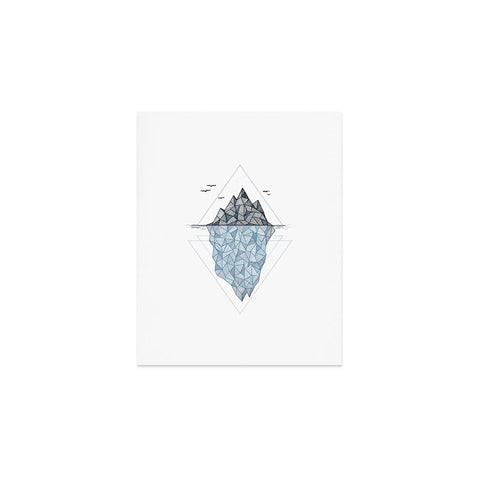 Barlena Iceberg Art Print