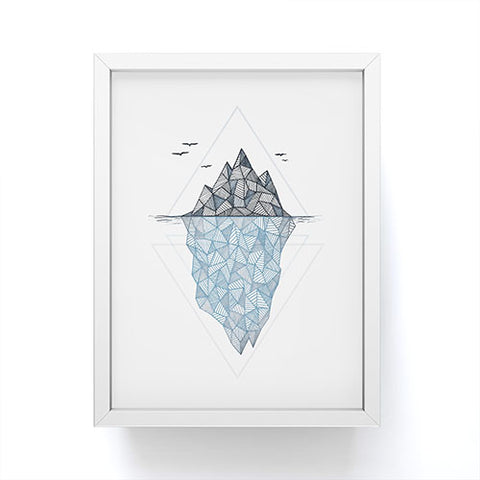 Barlena Iceberg Framed Mini Art Print