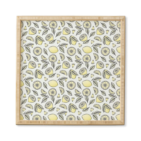Barlena Lemon Tree Framed Wall Art
