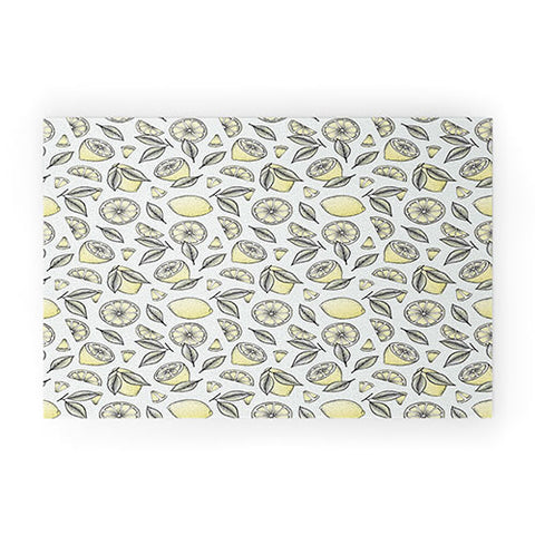 Barlena Lemon Tree Welcome Mat