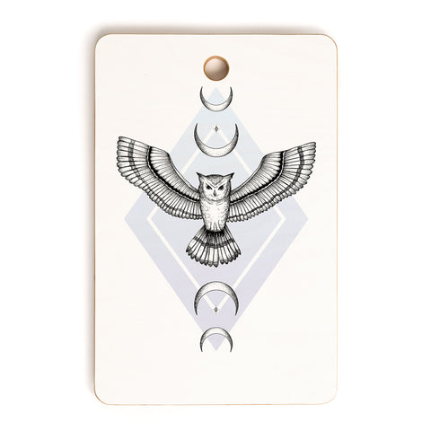 Barlena Mystic Owl Cutting Board Rectangle