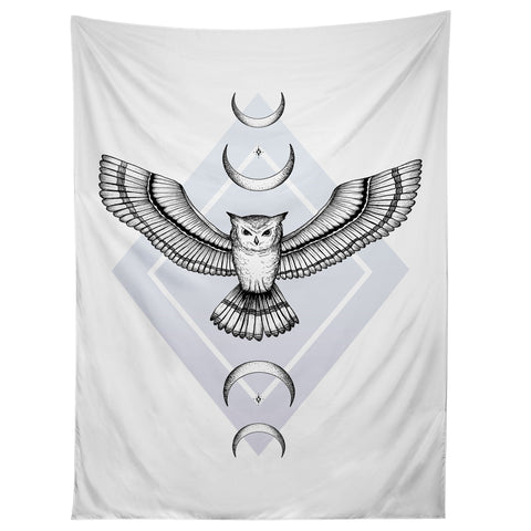 Barlena Mystic Owl Tapestry