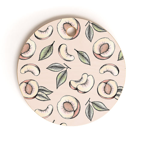 Barlena Peachy Cutting Board Round
