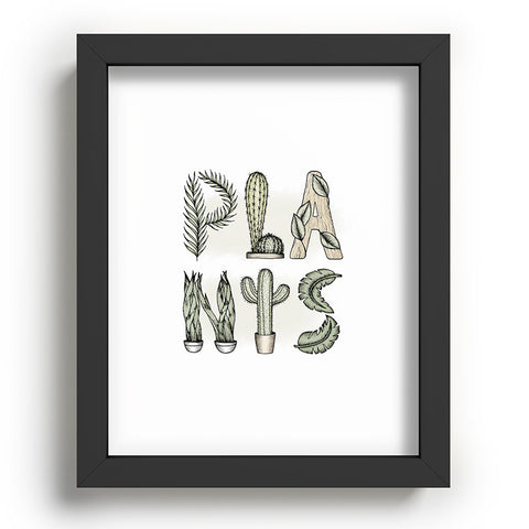 Barlena Plants Recessed Framing Rectangle