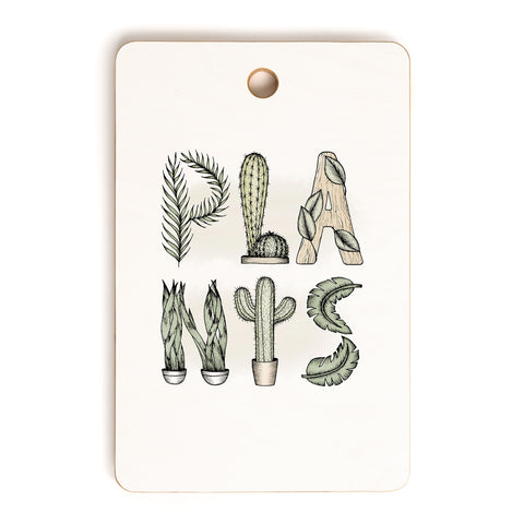 Barlena Plants Cutting Board Rectangle