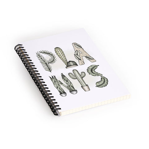 Barlena Plants Spiral Notebook