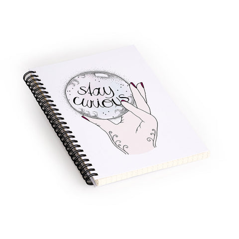 Barlena Stay Curious Spiral Notebook
