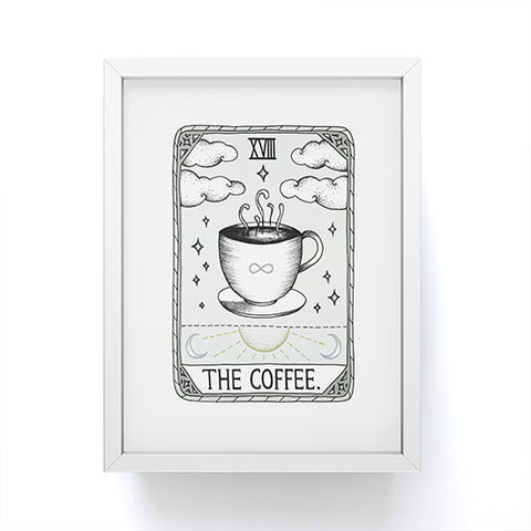 Barlena The Coffee Framed Mini Art Print