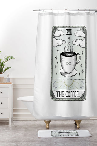 Barlena The Coffee Shower Curtain And Mat