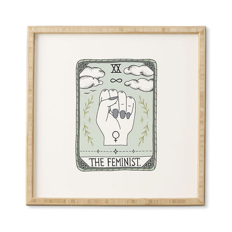 Barlena The Feminist Framed Wall Art