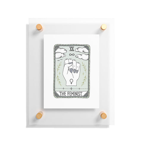 Barlena The Feminist Floating Acrylic Print