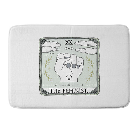 Barlena The Feminist Memory Foam Bath Mat