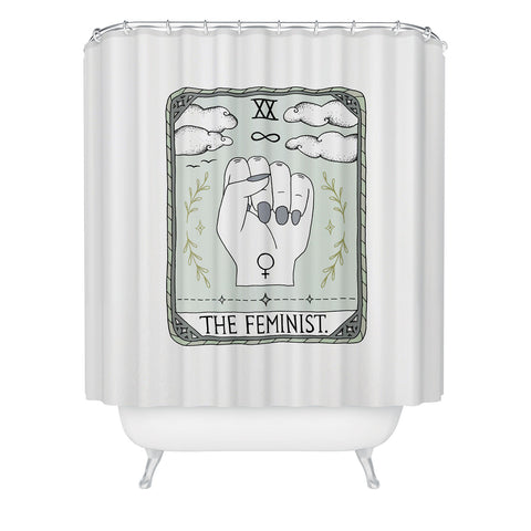 Barlena The Feminist Shower Curtain