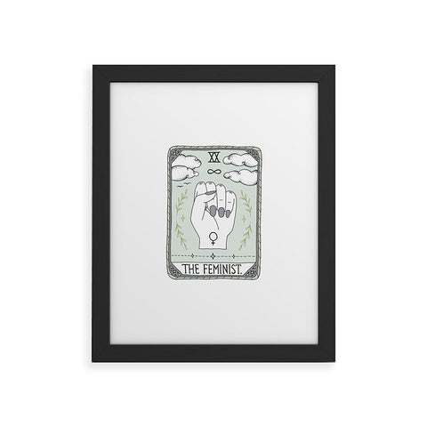 Barlena The Feminist Framed Art Print