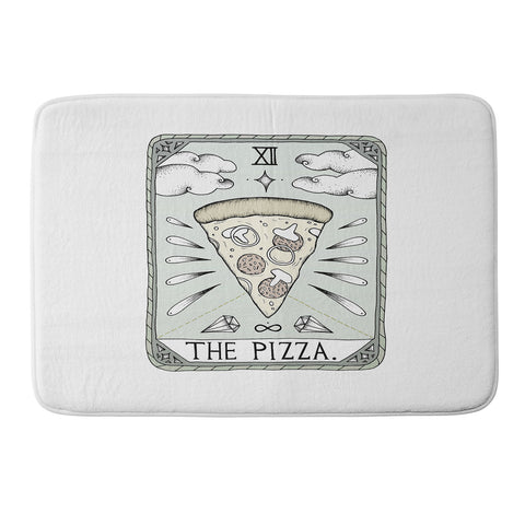 Barlena The Pizza Memory Foam Bath Mat
