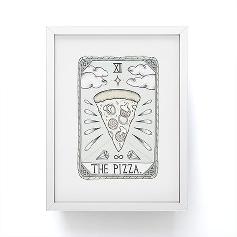 Barlena The Pizza Framed Mini Art Print