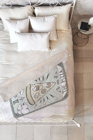 Barlena The Pizza Fleece Throw Blanket