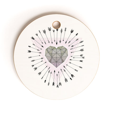 Barlena Young and Unafraid Cutting Board Round