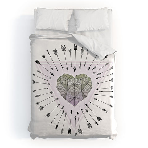 Barlena Young and Unafraid Duvet Cover