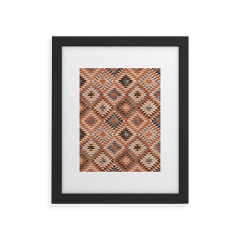 Becky Bailey Arizona Southwestern Tribal Framed Art Print