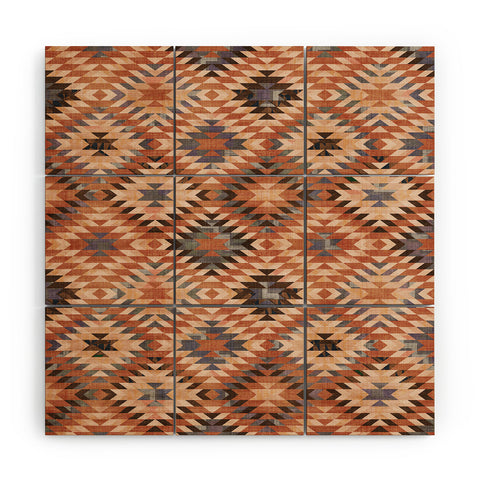 Becky Bailey Arizona Southwestern Tribal Wood Wall Mural
