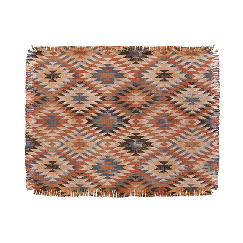 Becky Bailey Arizona Southwestern Tribal Throw Blanket