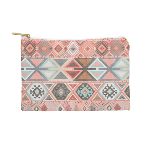 Becky Bailey Aztec Artisan Tribal in Pink Pouch