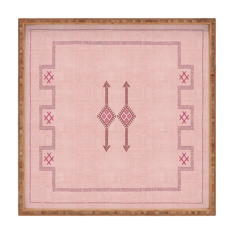 Becky Bailey Bungalow Kilim Square Tray