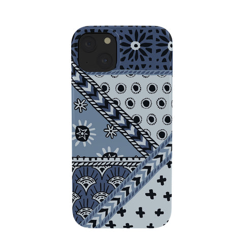 Becky Bailey Carol in Navy Blue Phone Case