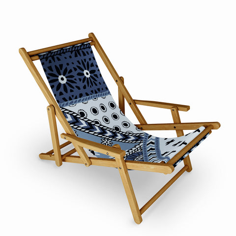 Becky Bailey Carol in Navy Blue Sling Chair